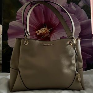 Michael Kors leather shoulder Tote